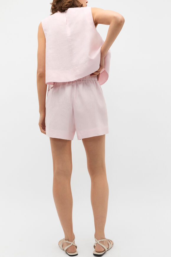 Core Linen Gathered Palazzo Short  Primrose  hi-res