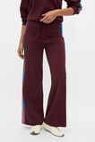 MD Crepe Knit Pant  Plum Red  hi-res