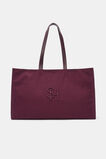 MD Fabric Tote  Plum Red  hi-res