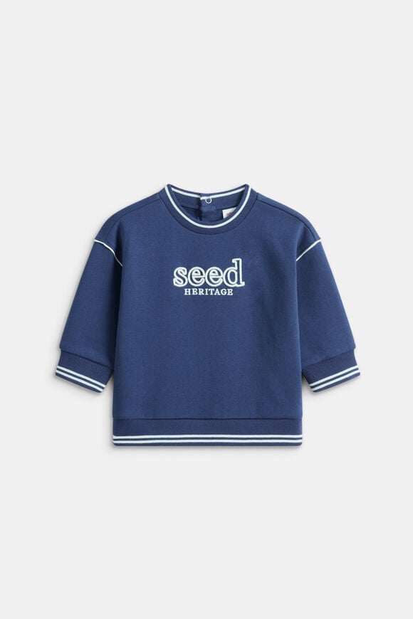 Core Logo Sweat  French Navy  hi-res