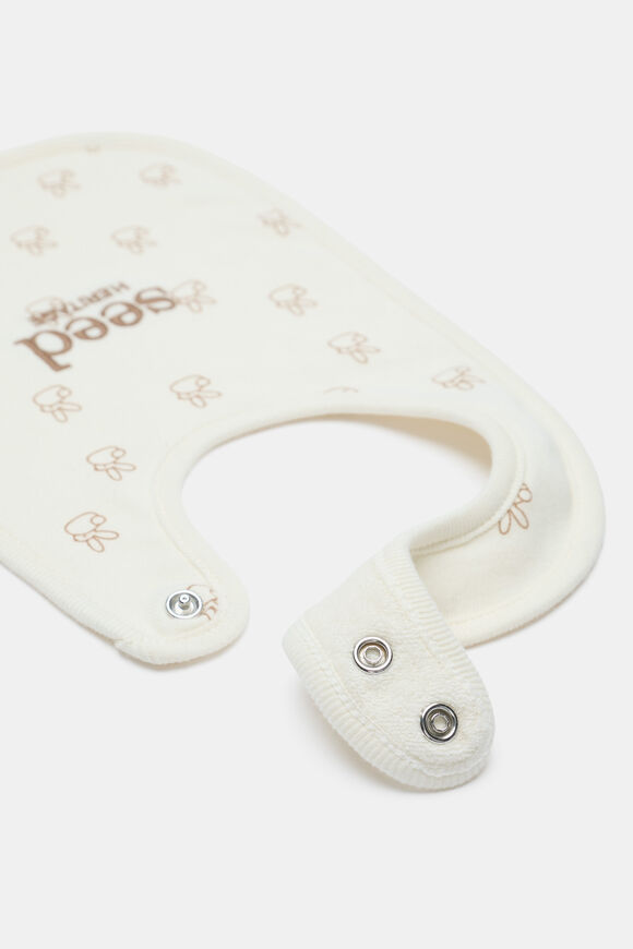 Bunny Logo Bib  Classic Cream  hi-res