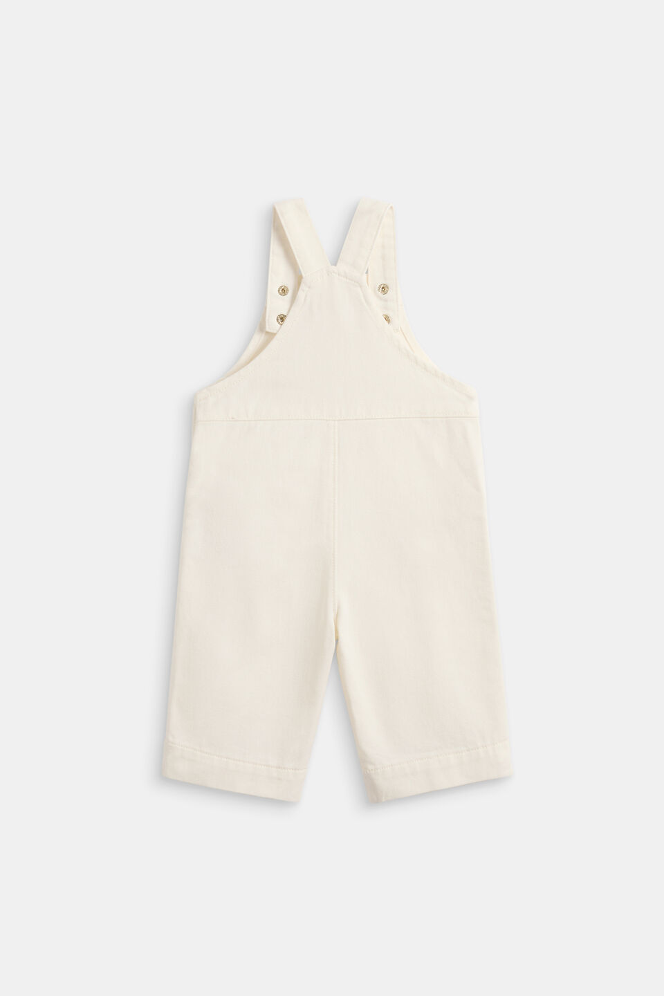 Scallop Overall  Classic Cream