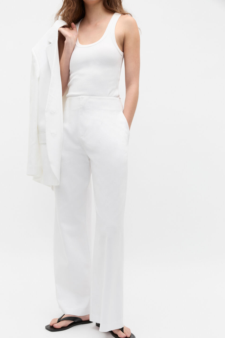 Tailored Pant  Whisper White
