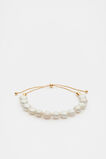 Pearl Adjustable Bracelet  Gold  hi-res