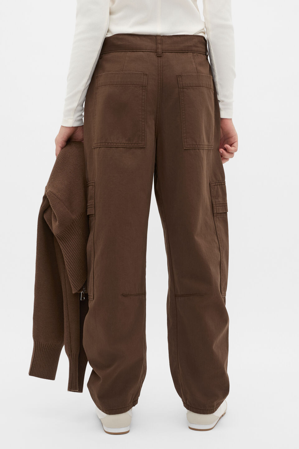 Tapered Cargo Pant  Chocolate