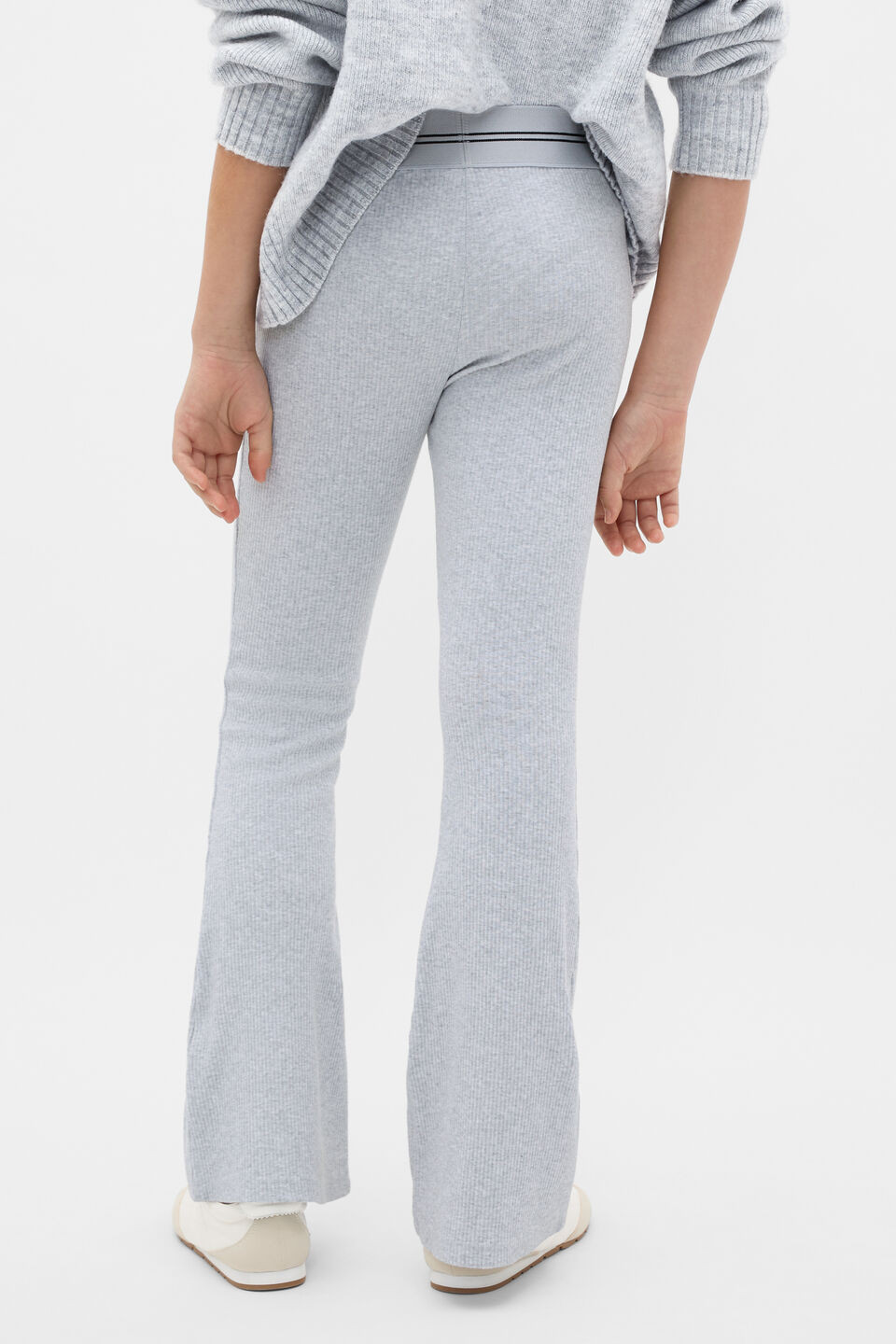 Logo Kick Flare  Cloud Grey Marle