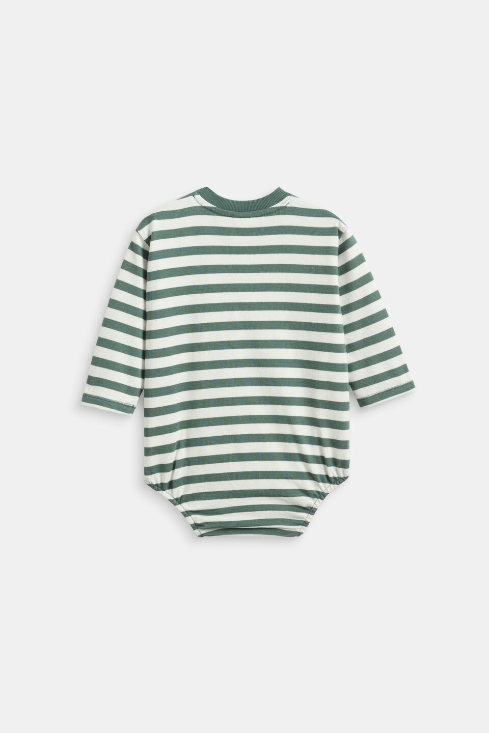Core Stripe Rugby Bodysuit  Forest
