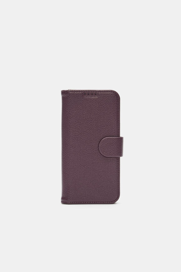 Foldable iPhone 16 Case  Plum Red  hi-res