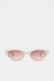 Lida Cat Eye Sunglasses  Cream  hi-res