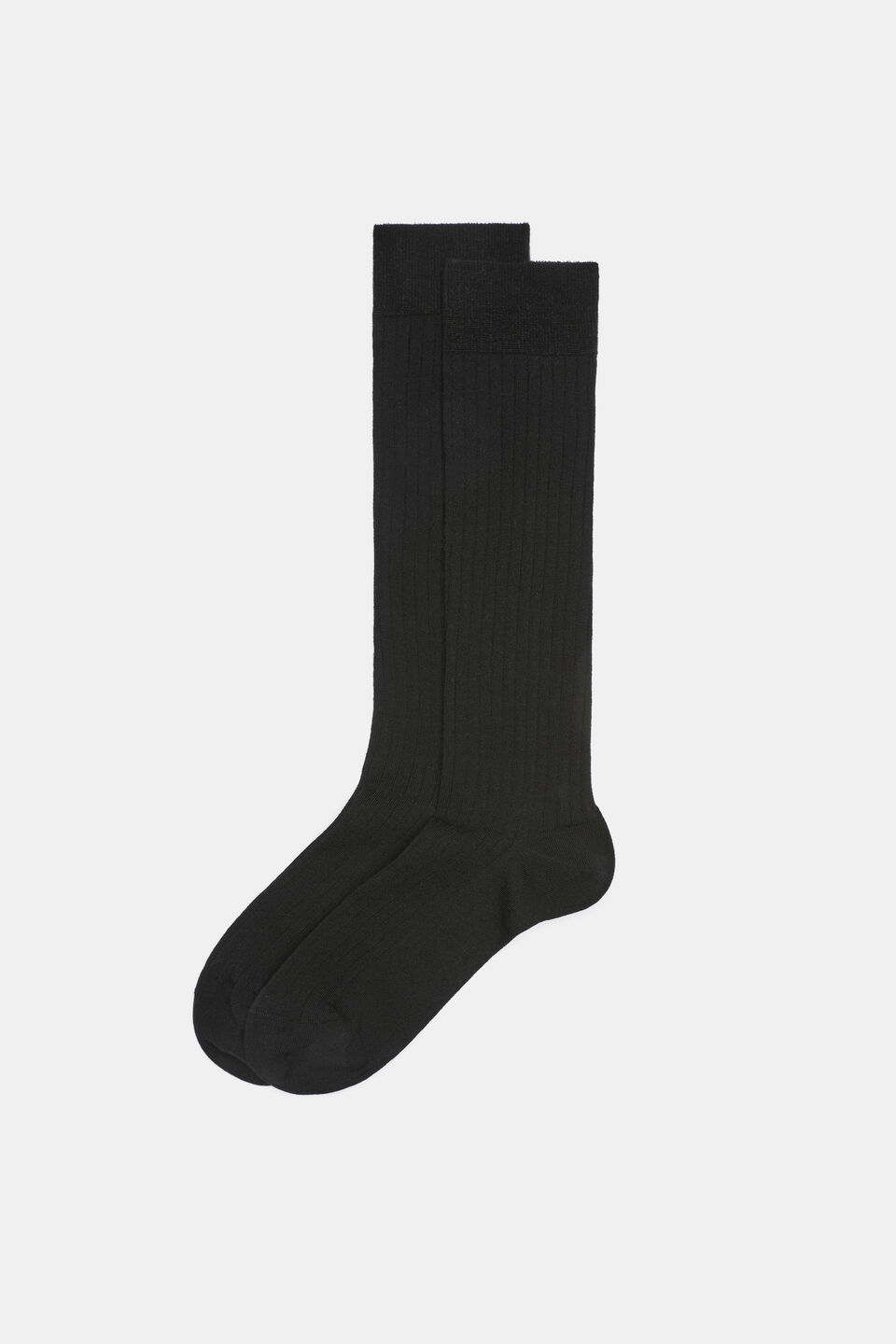 Fine Boot Sock  Black