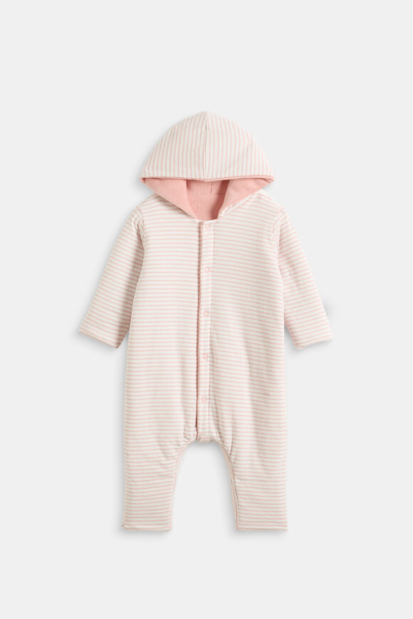 Logo Corduroy Coverall  Blush Pink  hi-res