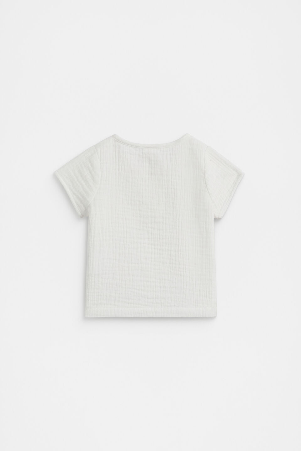 Cheesecloth Tee  Milk