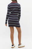 Stripe Knit Dress  New Navy  hi-res