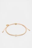 Pearly Cord Bracelet  Ecru  hi-res