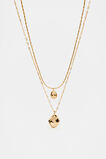 Molten Layered Necklace  Gold  hi-res