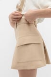 Cargo Pocket Skirt  Sandstone  hi-res