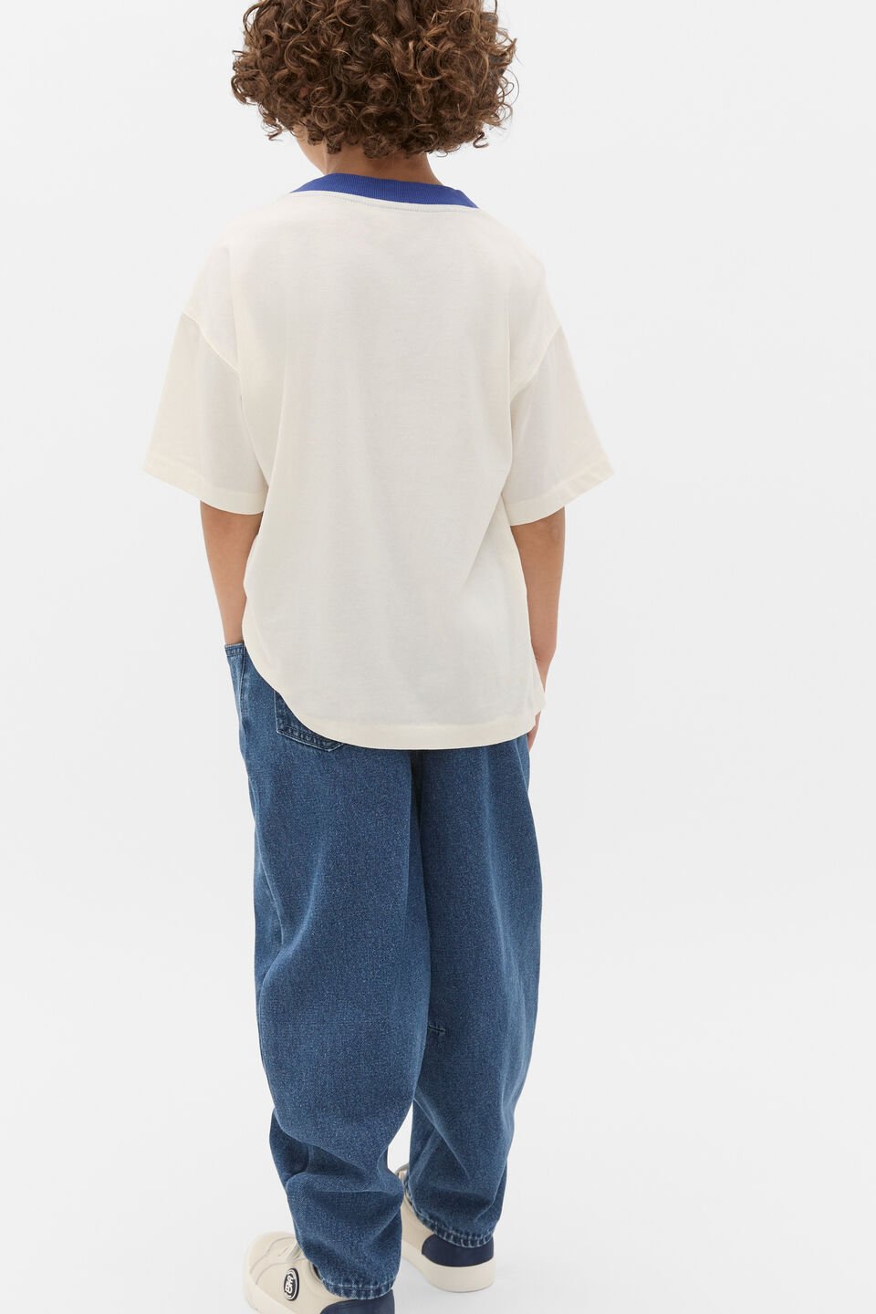 Relaxed Graphic Tee  Classic Cream