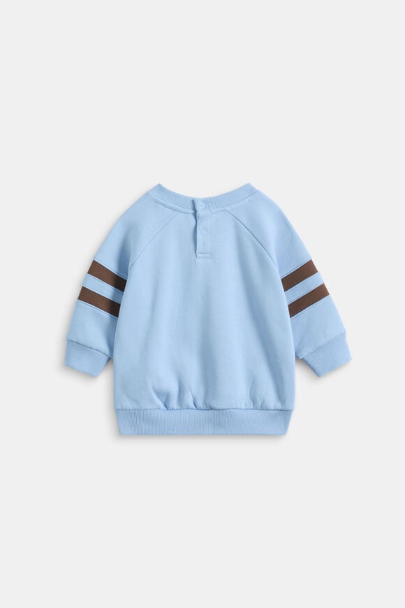 Sporty Logo Sweat  Cloud Blue  hi-res