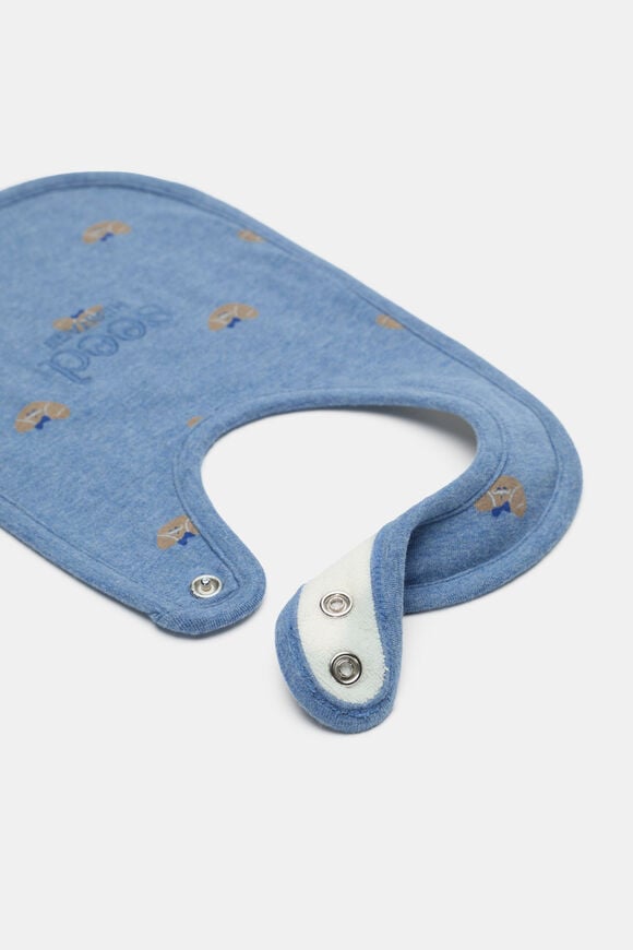 Logo Croissant Bib  Navy Marle  hi-res