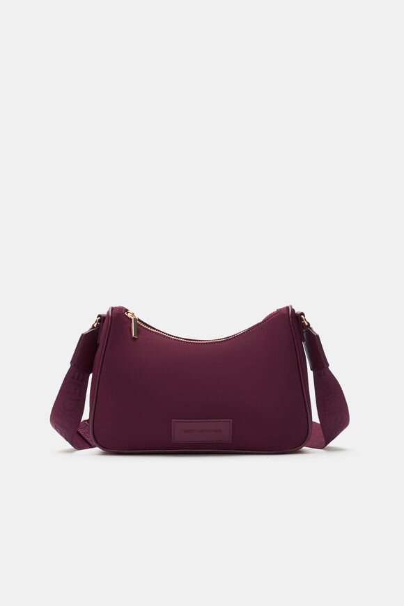 Tech Essential Crossbody Bag  Plum Red  hi-res