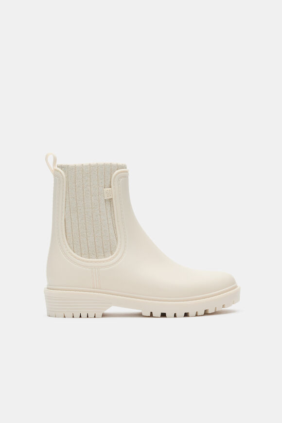 Rib Gusset Gumboot  Classic Cream  hi-res