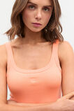 Core Heritage Rib Tank  Tangerine  hi-res