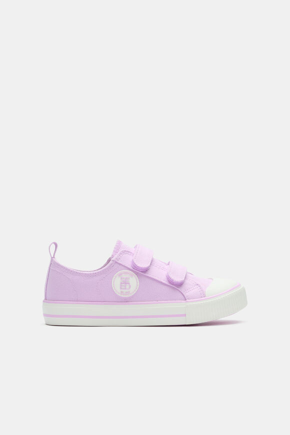 Quad Logo Sneaker  Orchid  hi-res