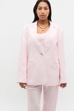Tailored Linen Back Detail Blazer  Primrose  hi-res