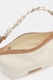 Rope Detail Shoulder Bag  Cream  hi-res