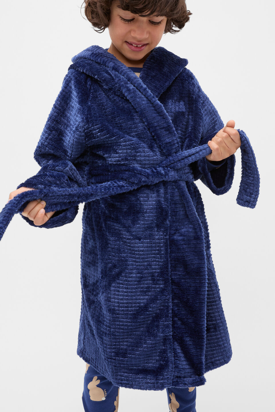 Lounge Robe  French Navy