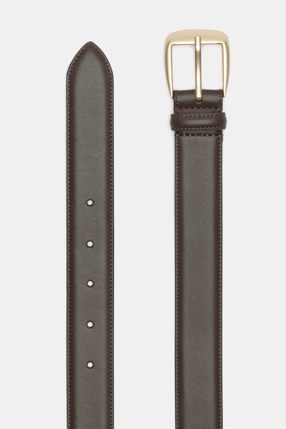 Koda Leather Belt  Chocolate