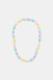 Rainbow Beaded Necklace  Multi  hi-res
