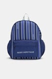 Stripe Backpack  Blue Multi  hi-res