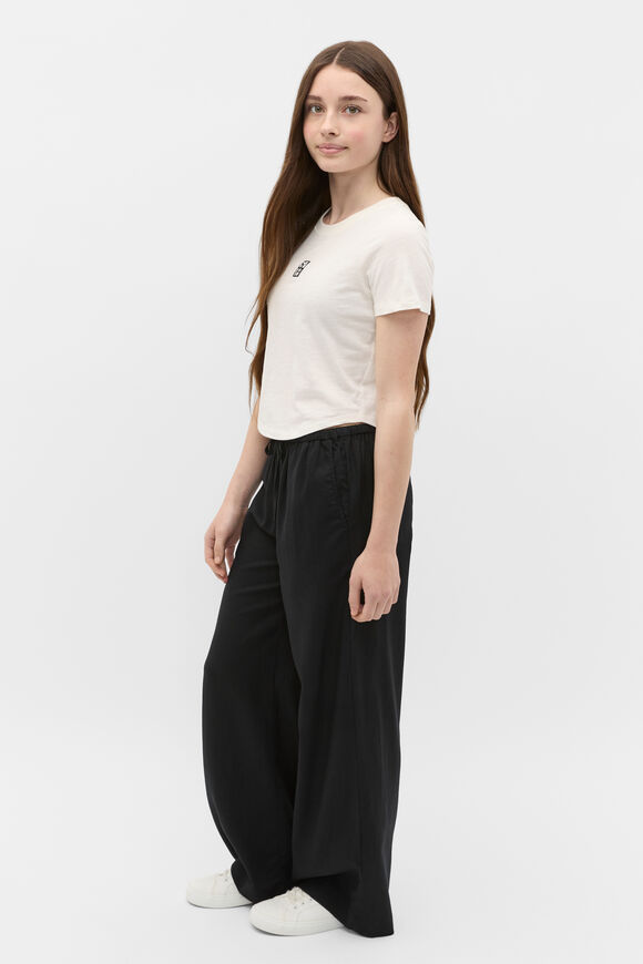 Crew Neck Logo Tee  Classic Cream  hi-res