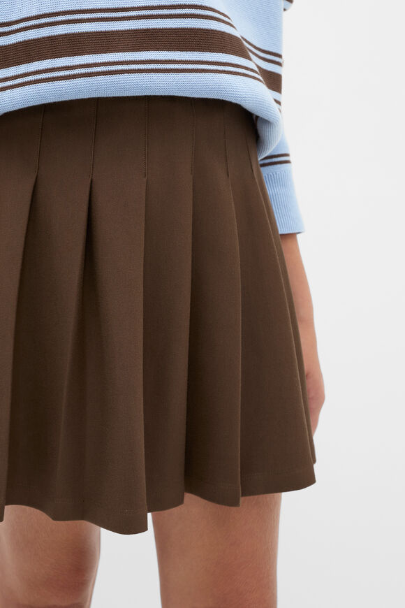 Knit Skirt  Chocolate  hi-res