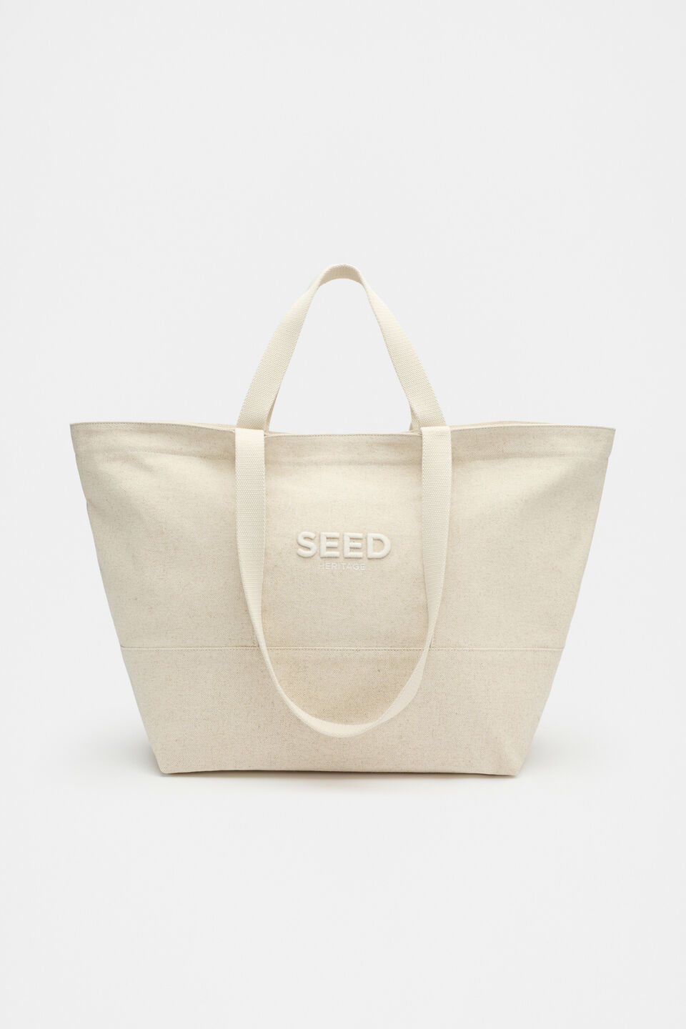 Seed Overnight Tote  Natural