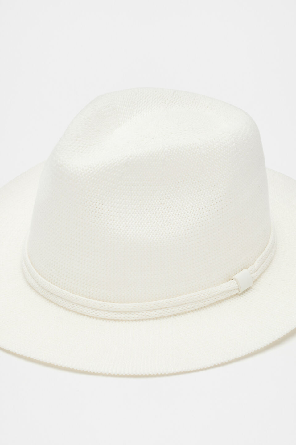 Knit Fedora  Cream