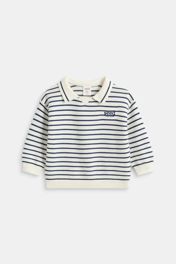 Core Knit Sweater  French Navy  hi-res