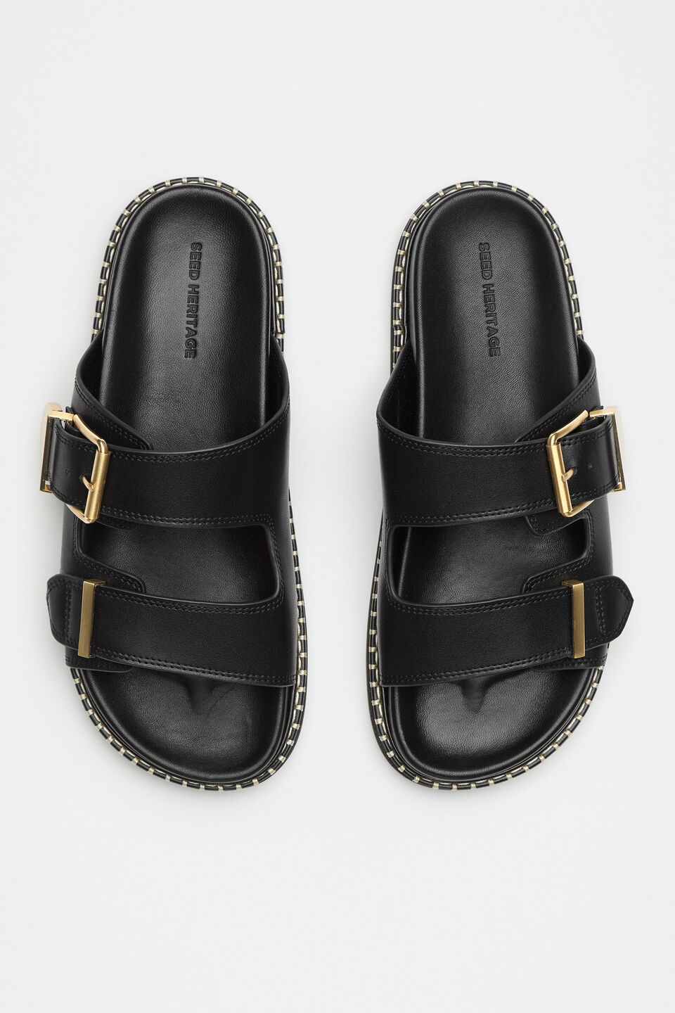 Sasha Trim Slide  Black