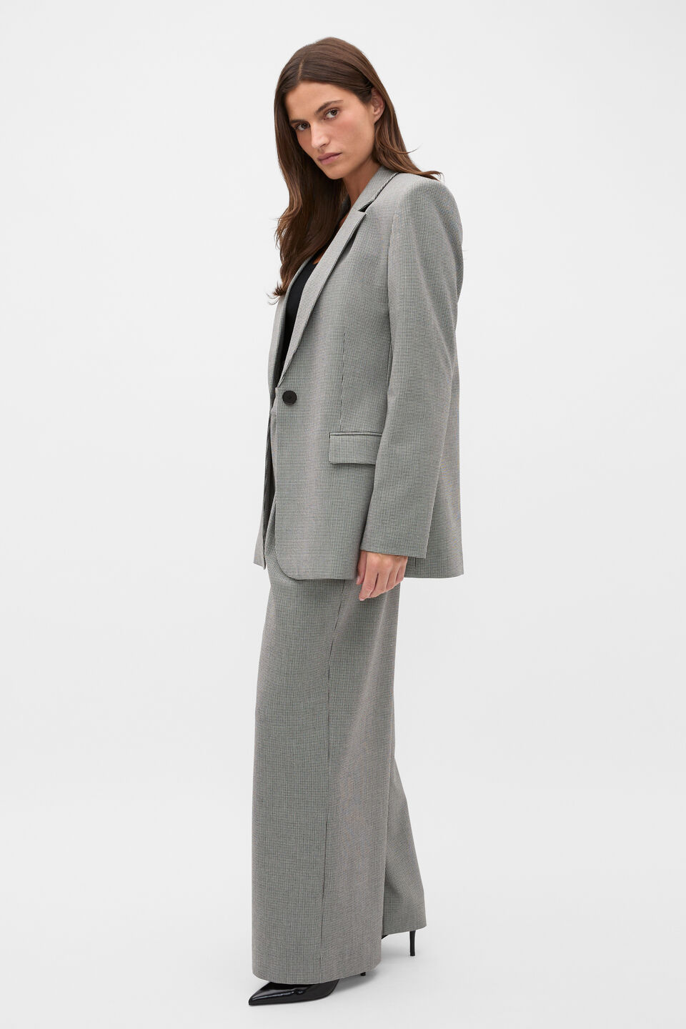 Houndstooth Tailored Pant  Houndstooth