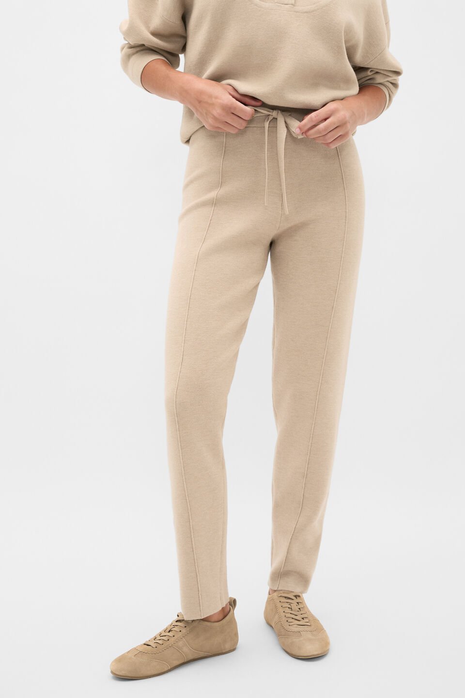Double Knit Pant  Sandstone Marle