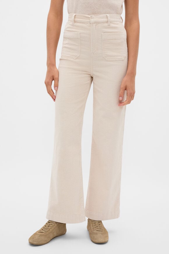 Corduroy Pocket Front Pant  Vanilla Cream  hi-res