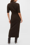 Relaxed Polo Dress  Coffee Bean  hi-res
