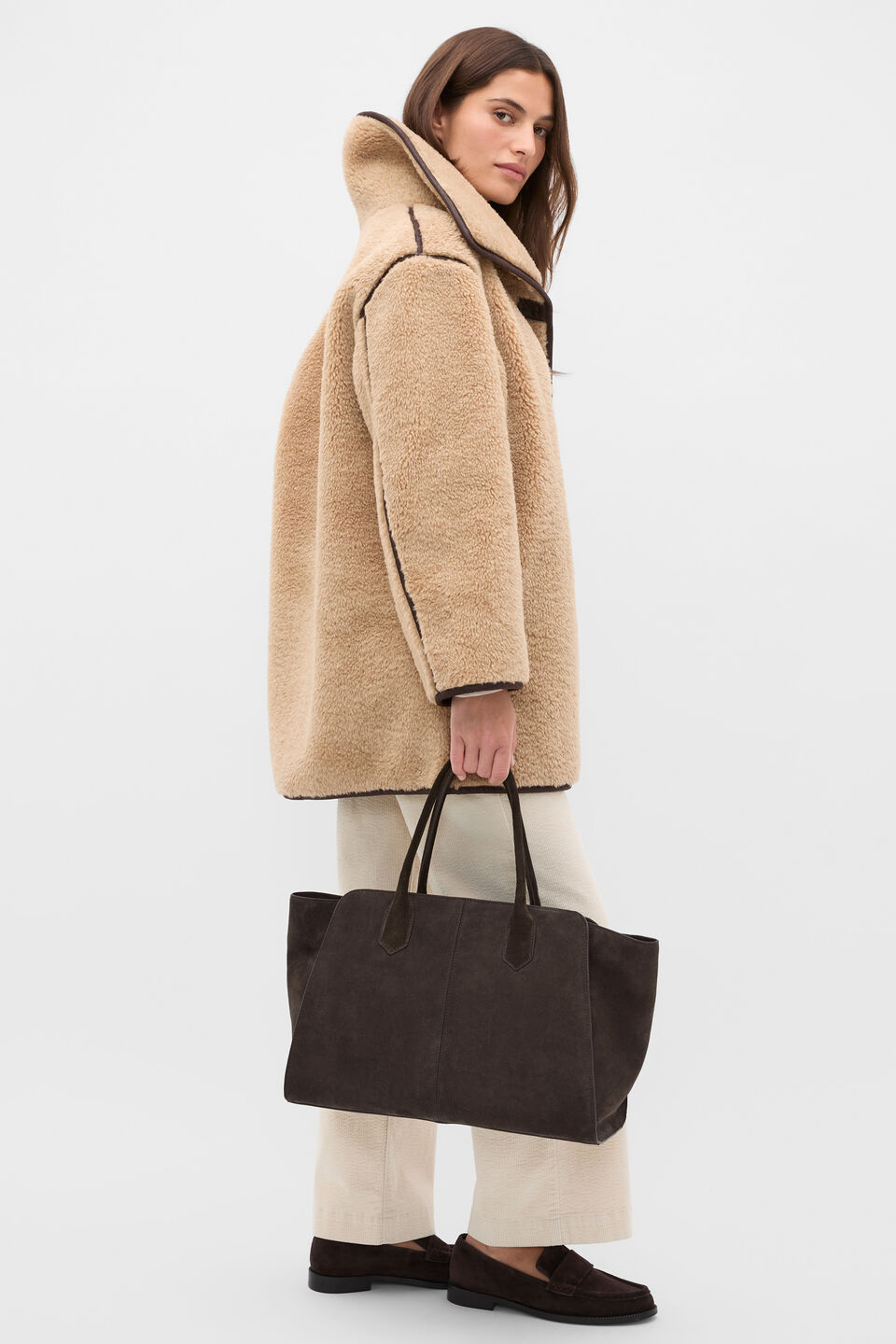 Teddy Jacket  Sandstone