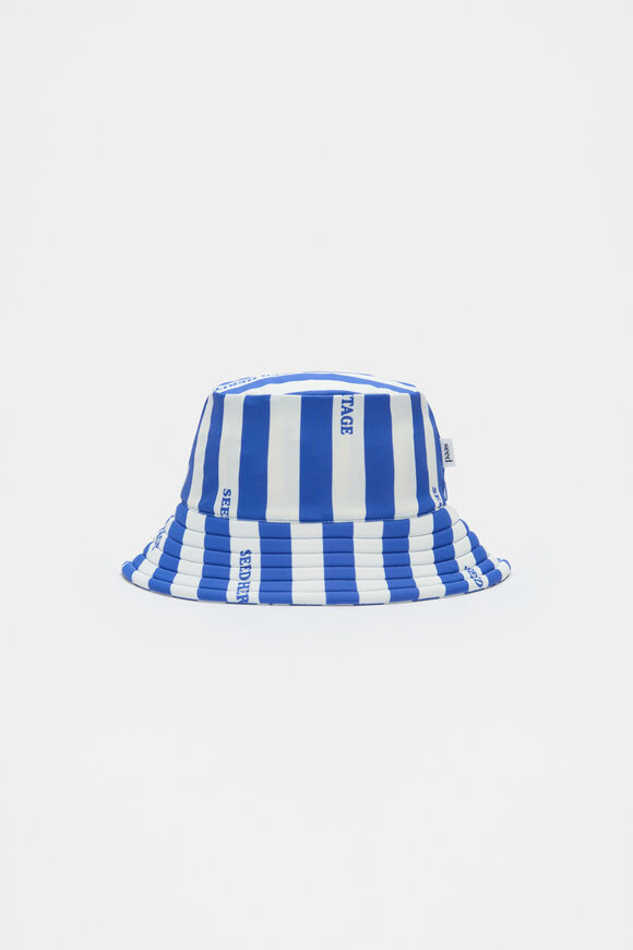 Mini Stripe Swim Hat  Multi  hi-res