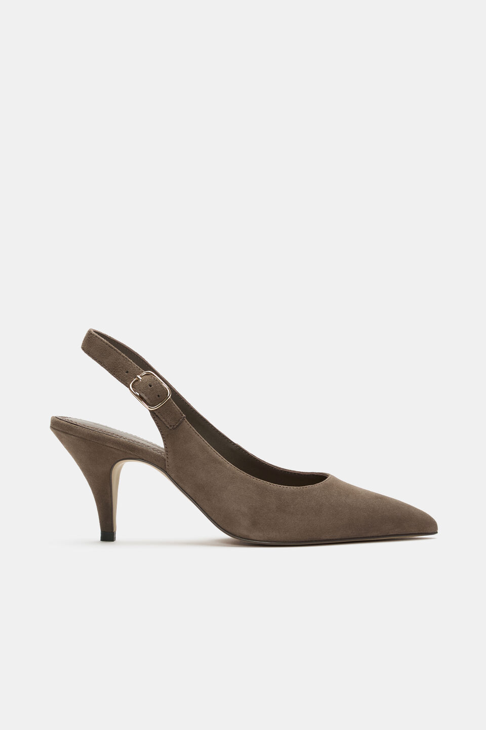 Elora Slingback Pump  Cocoa Suede