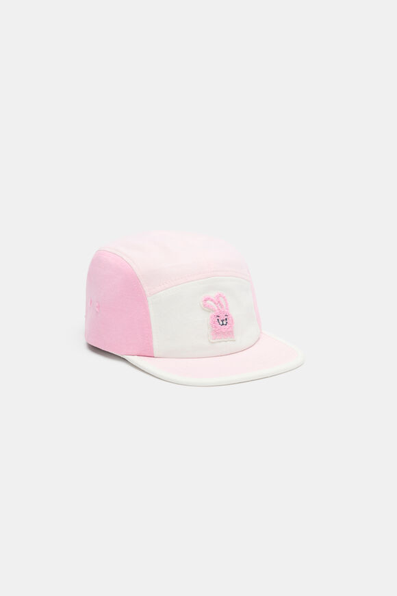 Bunny 5 Panel Cap  Pink Multi  hi-res