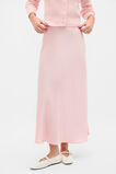 Satin Midi Skirt  Pale Blossom  hi-res