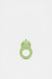 Dino Silicone Teether  Green  hi-res