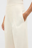 High Rise Pleat Pant  Coconut Cream  hi-res